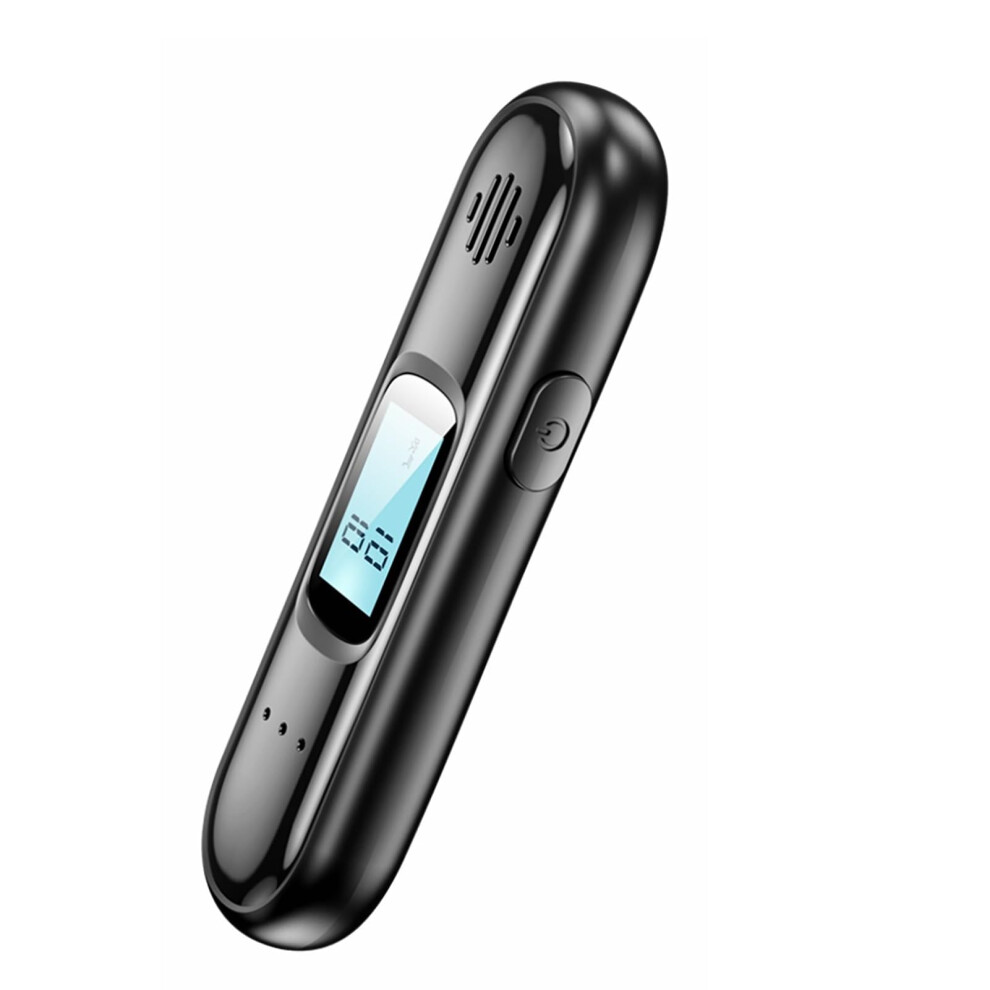 Alcohol Breathalyzer With Precision Sensor, Noncontact Test, Led Display, Rechargeable Battery 9365049255240