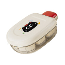 Fabricant de boules de glace rondes portables, plateaux de-Blanc
