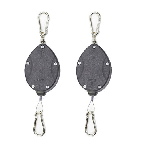 Retractable Hooks For Hanging Plant And Decorative Items