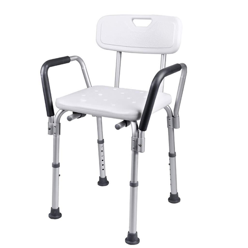 Nonslip Folding Shower Chair, Aluminum Bath Stool, Liftable, Suitable For Pregnant Women And The Elderly Ref: 3648