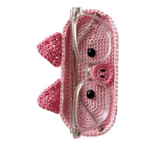 Decorative Crochet Eyeglass Holder Protective Storage-style E