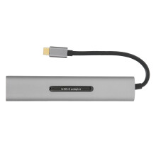 Hub USB C ad alta velocità per il trasferimento dati, docking station 9 in 1 con HDMI 4K VGA SD TF Power Delivery, ricarica, plug and play, design