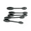 5 Pcs Texture Stick Texture Tool Set-Dark gray double hea 5 1