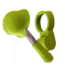 Plastic Drink Helmets for Beer Funny Soldier-Green skin tone