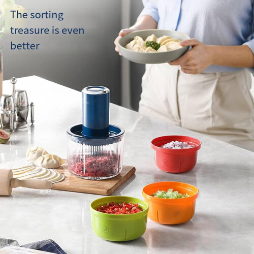 Food Processor Classification Stuffing Machine Multifunctional Cooking Machine Small Size Compact Model Stainless Steel 1