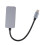 Προσαρμογέας Ethernet USB3.0 2.5Gbps, προσαρμογέας Gigabit Ethernet υψηλής ταχύτητας μεταφοράς 2