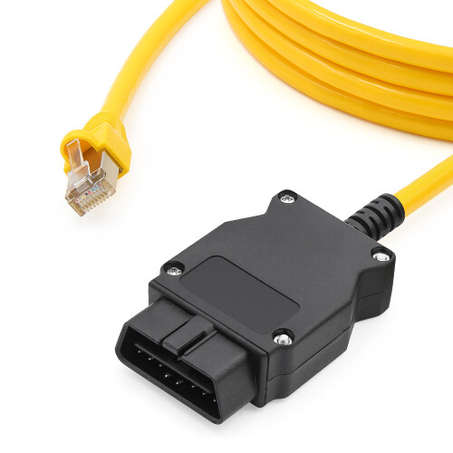 Καλώδιο διασύνδεσης Ethernet σε OBD, καλώδιο OBD2RJ45 με θωρακισμένο σύνδεσμο RJ45 και 2