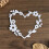 Hartvorm metalen stansen embossing stencils mallen bloem frame 7