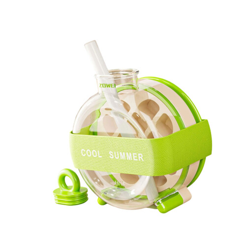 Efficient Portable Ice Cubes Molds Bottle With Built In Molds-2