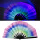Fluorescent Bamboos Handheld Fan Folding Styles for-Dot No. 7 5