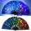 Fluorescent Bamboos Handheld Fan Folding Styles for-Dot No. 7 6