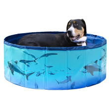 Kids Pool Foldable Outdoor Tub - Portable Wading Pool for Toddlers, Puppies, Summer Beach Water Activities, Durable Material