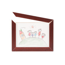Kids Creative Gallery Wall Frame-Mahoganyy Medium size