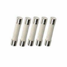 Lot de 5 fusibles céramiques F5A 250 V pour protection de circuit