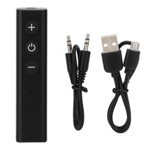 Draadloze audioadapter met Bluetooth-zender en -ontvanger (3-in-1 functionaliteit) en verbeterde connectiviteit voor tv, pc, hoofdtelefoon en