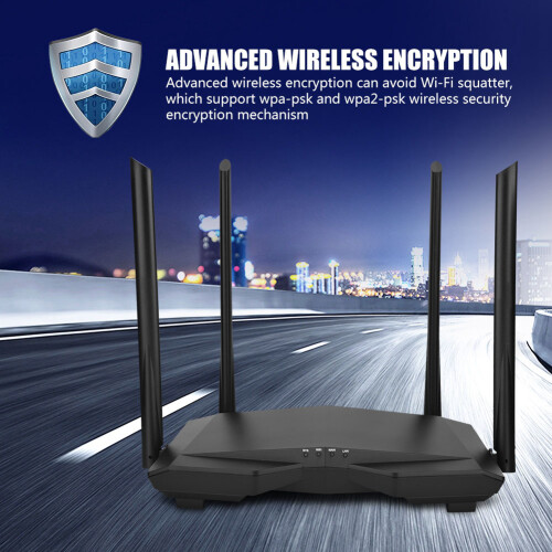 Έξυπνος δρομολογητής WiFi για οικιακό ασύρματο internet διπλής ζώνης, λειτουργία 1