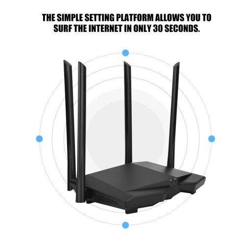 Έξυπνος δρομολογητής WiFi για οικιακό ασύρματο internet διπλής ζώνης, λειτουργία 2