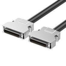 SCSI Female to Female Connector Cable 28AWG GoldPlated Speed for Tape Drives Scanners