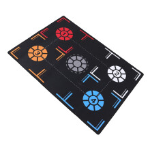Basketball Training Pad Noiseless Portable Footwork Trainer Mat For Fitness Workout Practice Indoor Use
