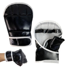 Kickboxing Gloves For Training Open Palm Grappling Half Finger Boxing Adjustable Size Options Sparring MMA Gear