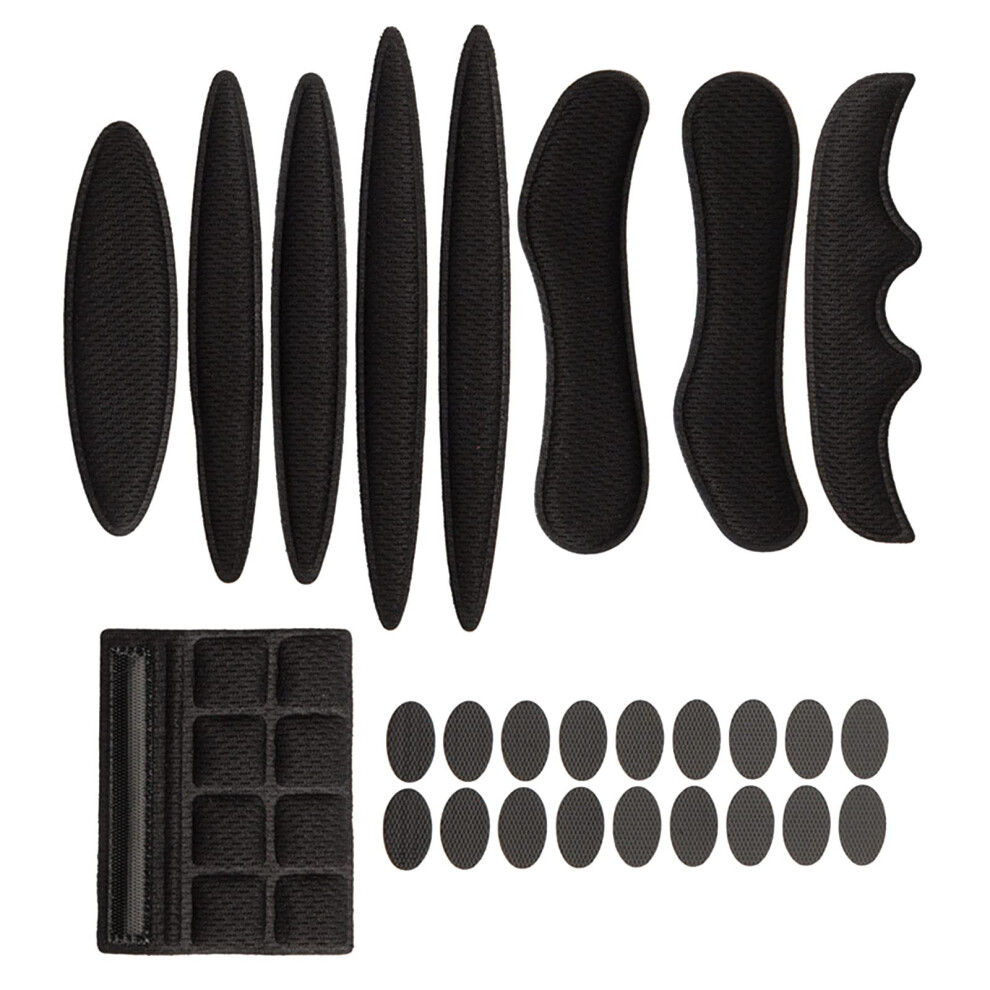 Universals Helmets Inner Padding Pad Replacements Breathable Sponge Pad Universal Fit For Motorcycle Bike Cycling Black 9119770977106