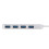 Διανομέας USB με θύρα τροφοδοσίας 4 θυρών USB 3.0 για φορητό υπολογιστή Macbook γρήγορη 4