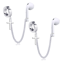 Pasek na ucho z klipsem do słuchawek AirPods Pro, odporny na zużycie, wykonany z tytanu, do bezprzewodowych słuchawek dousznych, łatwy montaż,