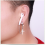 Κλιπ αυτιών με λουράκι για σκουλαρίκια για Airpods Pro, αντοχή στη φθορά, γάντζο 6