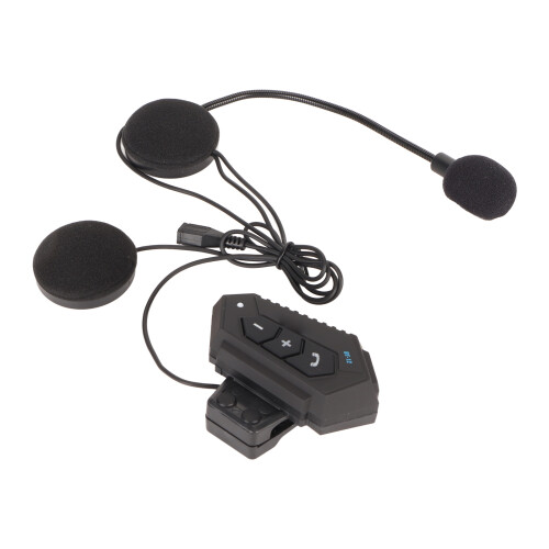 Ακουστικά Bluetooth για μοτοσικλέτα, μεγάλη διάρκεια ζωής μπαταρίας, IPX6, αδιάβροχα, 2