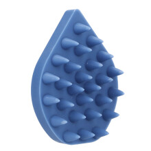 Shampoo borstel voor alle haartypes, hydrofobe siliconen borstelharen, hoofdhuidmassager met fijne afwerking, grote kam voorkomt klitten voor
