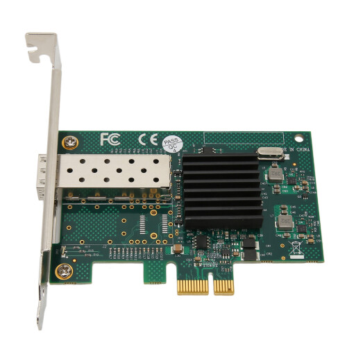 Ελεγκτής διεπαφής δικτύου Gigabit Ethernet Διπλή θύρα PCI Express Συνδεσιμότητα οπτικών ινών 1