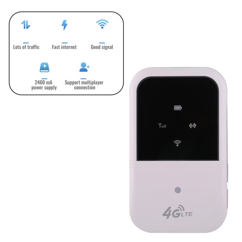Φορητό κινητό hotspot 4G LTE, υψηλή σταθερότητα πρόσβασης στο Διαδίκτυο 4G μέσω 2