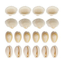 1 Set Natural Shell Beads Craft Shells Jewelry Making Supplies