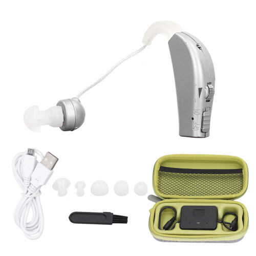 Ακουστικά βαρηκοΐας με δυνατότητα Bluetooth, εργονομική σιλικόνη ιατρικής ποιότητας