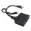 Συσκευή διαχωριστή Ethernet, προσαρμογέας διαχωριστή δικτύου Gigabit RJ45, διαχωριστής 5