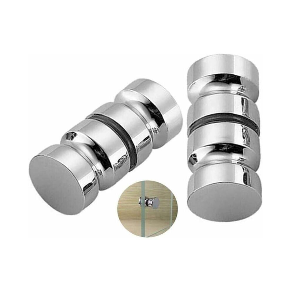 Bathroom Shower Cabinet Handle With Rustproof Door Handle, Glass Door Handle Easy To Install Durable Material Smooth Surface For Aluminum Alloy Door H 9198585115439