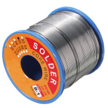 Filo di stagno con anima di colofonia, stagno per saldatura elettrica a bassa fusione, diametro 0,8 mm, lega di piombo 60/40, ideale per circuiti