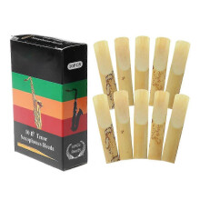 (As show, 2) 10pcs Eb Alto Saxophone Reeds Hardness 2 2.5 3 Sax Woodwind Instrument Parts