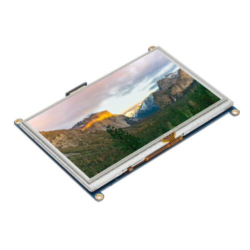 Οθόνη αφής για οθόνη LCD, οθόνη HDMI, χωρητικός έλεγχος αφής 5 ιντσών, ανάλυση 800X480, 2