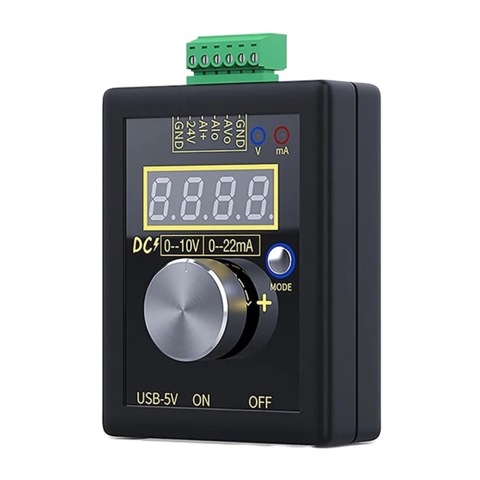Digital 0-10V 0/4-20Ma Current Voltage Signal Generator Analog Simulator For Plc Testing And Device Debugging Accessories 9119770977823