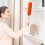 Telescopic Microfiber Duster with Extendable Bendable Head for Ceiling Fans Home and Car Cleaning 2