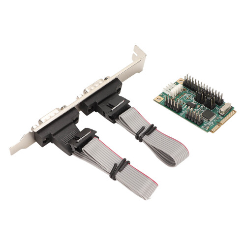 Κάρτα επέκτασης Mini Pcie για Ch382l, Δύο ασύγχρονες σειριακές θύρες συμβατές με 16C550/16C750, 2