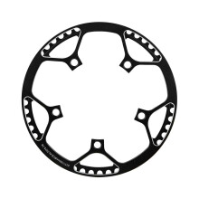 Enkelvoudig kettingblad 53T van aluminiumlegering, mountainbike-voorblad, hoge sterkte, vervormingsbestendig, vervangingsonderdeel voor racefietsen