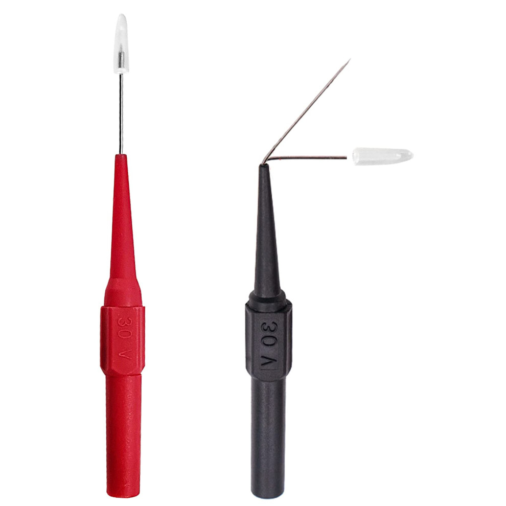 Multimeter Test Leads Extrathin 0.7Mm Probes, Back Probe Kit, Banana Socket Plug Lead Nondestructive Wire Piercing 9119770977946