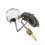 52mm Automotive Water Temperature Gauge, 12V Mechanical With Sensor, Engine Cooling System Compatibility 5