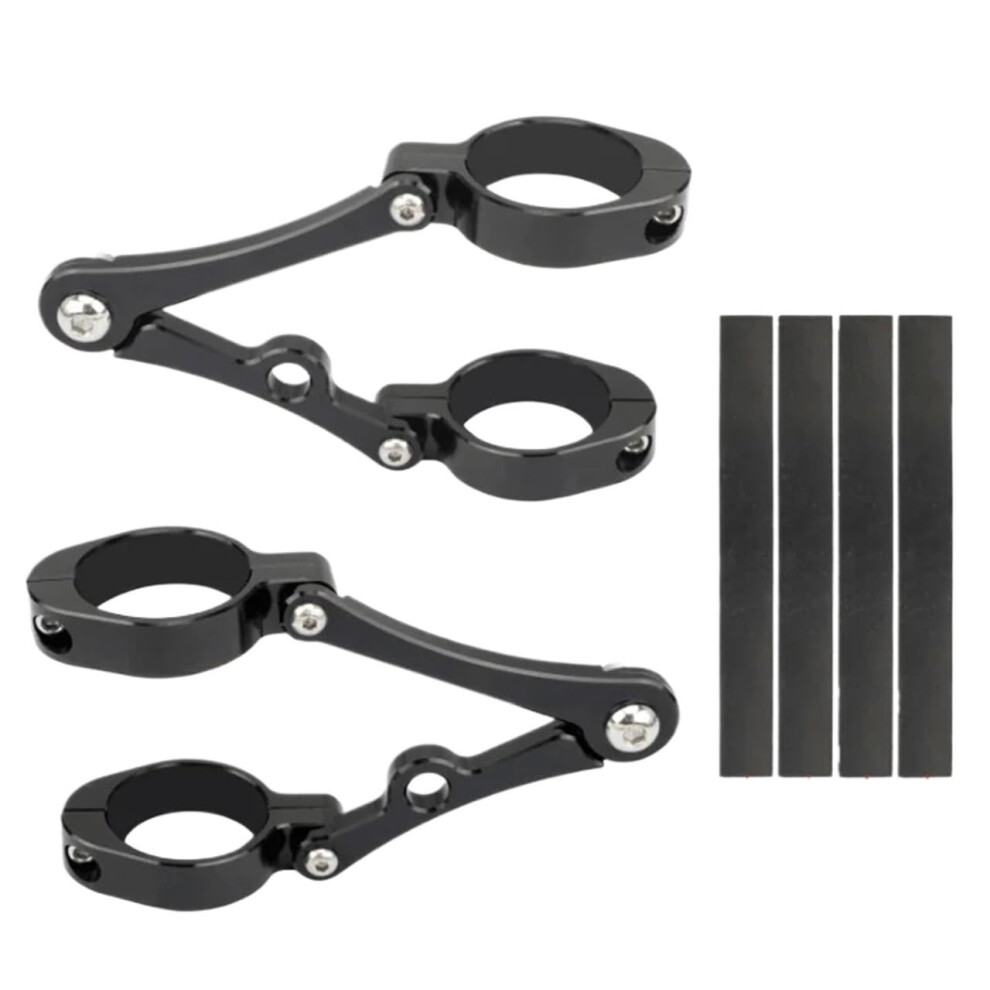 Motorcycle Headlight Bracket Cnc Aluminum Fork Mount Clamp 3741Mm Adjustable Cafe Racer Holder 9119770978189