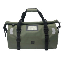 Motorcycle Tail Bag 66L Waterproof Large Capacity Rear Seat Backpack with Reflective Strips for BMW