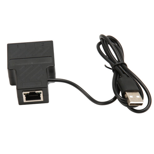 Διαχωριστής Gigabit Ethernet υψηλής ταχύτητας RJ45, προσαρμογέας διαχωριστή δικτύου 100Mbps 1