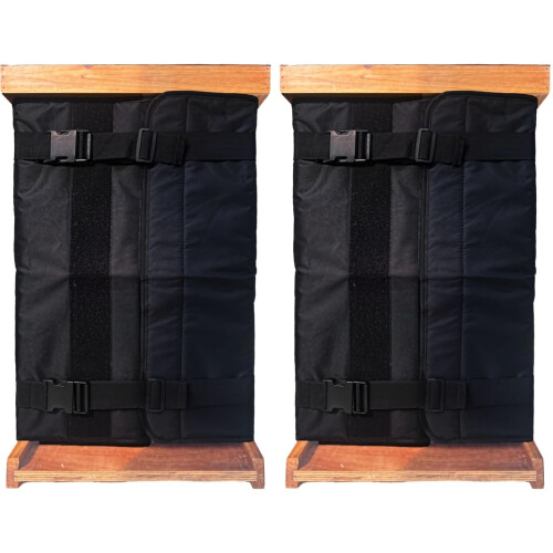 Bee Hive Winter Wrap Waterproof Insulation Cover, Adjustable Cold Weather Protection, 2 Pack