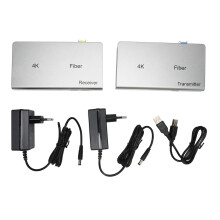 Síneadh HDMI KVM USB Breiseán agus Seinn le Lúb Amach, Trealamh Síneadh HDMI le Rialú IR agus Tarchur Neamh-chomhbhrúite, Dea-Cháilíocht,